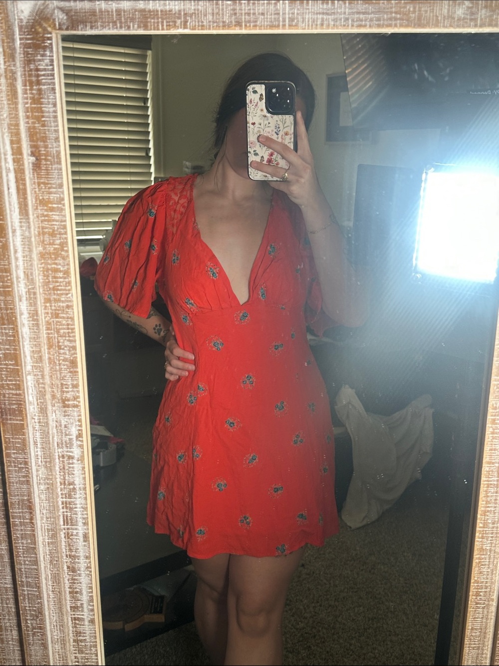 Free People Mockingbird Mini Dress